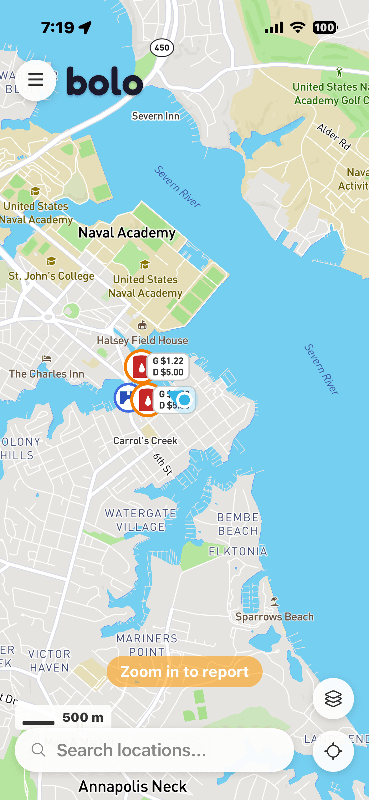 bolo map view - West Palm Beach